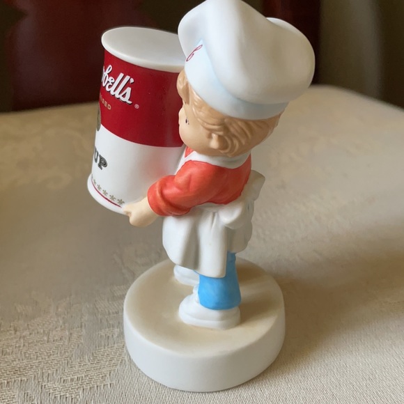Campbell’s Soup Kids boy holding soup can porcelain figurine in box, mint - Picture 4 of 12